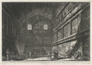 Intérieur de la Chiesa di Sant’Urbano à Rome - Giovanni Battista Piranesi