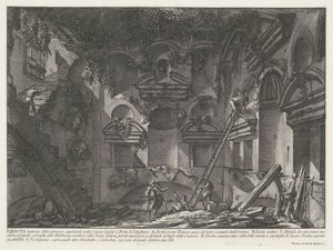 Intérieur de tombeau près de Vigna Casali