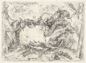 Tablette monumentale, Grotteschi (série) - Giovanni Battista Piranesi