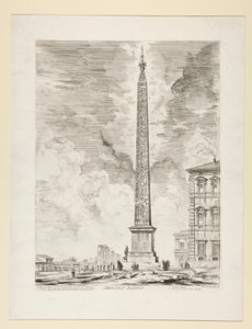 Obélisque égyptien, de Vedute di Roma - Giovanni Battista Piranesi