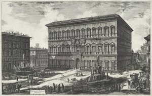 Palazzo Farnese à Rome - Giovanni Battista Piranesi