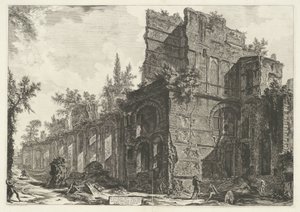 Pretorio dans la Villa Adriana à Tivoli - Giovanni Battista Piranesi