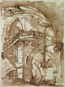 Prison romaine, vers 1744-45 - Giovanni Battista Piranesi