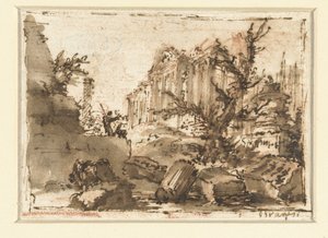 Ruines romaines - Giovanni Battista Piranesi