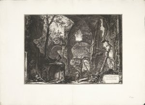 Ruine dans la Villa Barberini - Giovanni Battista Piranesi