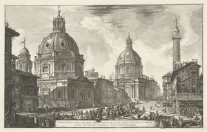 Santa Maria di Loreto et Santissimo Nome di Maria à Rome - Giovanni Battista Piranesi