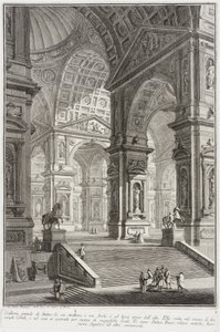 Galerie de sculptures - Giovanni Battista Piranesi