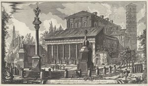 Saint-Laurent-hors-les-Murs à Rome (Gezichten op Rome) - Giovanni Battista Piranesi