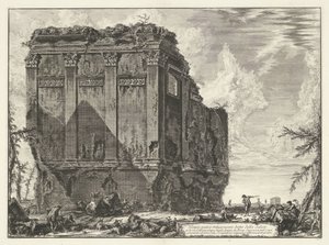 Temple de Salus près de Rome