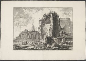 Temple de Vénus et Rome à Rome - Giovanni Battista Piranesi