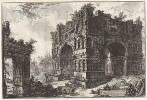 Temple dit vulgairement de Janus - Giovanni Battista Piranesi