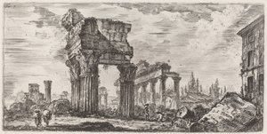Temple de Jupiter Tonant - Giovanni Battista Piranesi