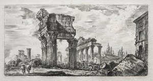 Tempio di Giove Tonante - Giovanni Battista Piranesi