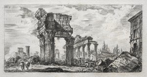Temple de Jupiter Tonant - Giovanni Battista Piranesi