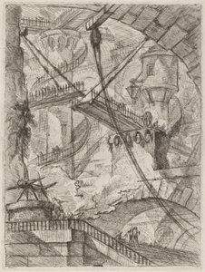 Le Pont-levis - Giovanni Battista Piranesi