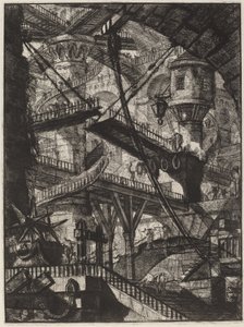 Le Pont-levis - Giovanni Battista Piranesi