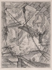 Le Pont-Levis, de Carceri d - Giovanni Battista Piranesi