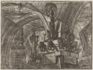 Le Quai avec une Lampe - Giovanni Battista Piranesi