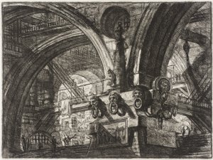 La jetée et son lampadaire - Giovanni Battista Piranesi