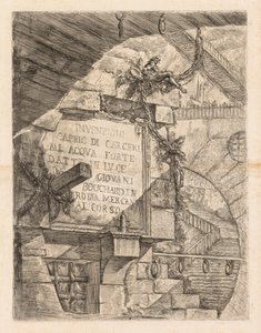 Les Prisons : Page de titre -- Intérieur d