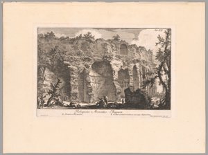 Les vestiges du mausolée d