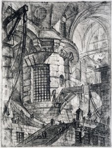 La Tour Ronde, planche III de Carceri d