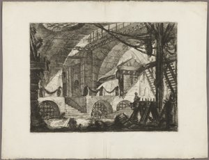 Le Chevalet, planche 12 des Prisons imaginaires - Giovanni Battista Piranesi