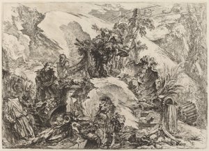 Les Squelettes - Giovanni Battista Piranesi