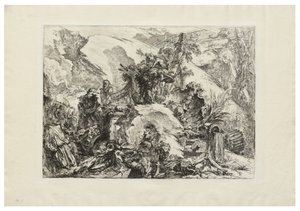 Les Squelettes, c. 1748 - Giovanni Battista Piranesi
