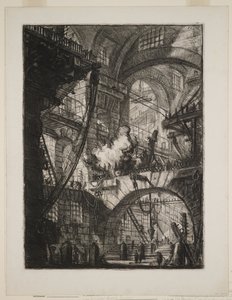 Le feu fumant - Giovanni Battista Piranesi