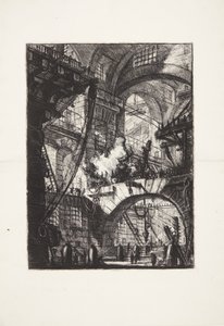 Le feu fumant - Giovanni Battista Piranesi
