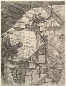 Page de titre, de Carceri d