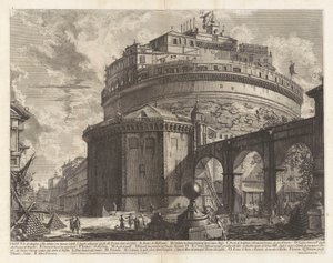 Veduta del Mausoleo - Giovanni Battista Piranesi