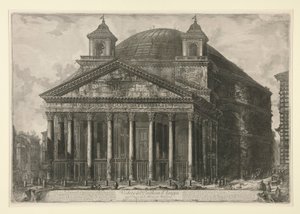Veduta del Pantheon - Giovanni Battista Piranesi