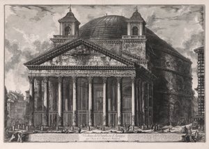 Veduta del Pantheon - Giovanni Battista Piranesi