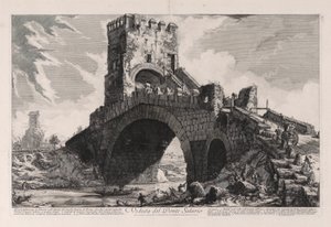 Veduta del Ponte Salario, de Vedute di Roma - Giovanni Battista Piranesi