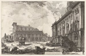 Veduta della Piazza del Campidoglio, de Vedute di Roma
