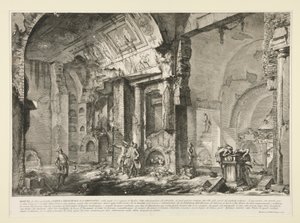 Veduta di altra parte della Camera Sepolcrale di L. Arrunzio, de Le Antichità Romane