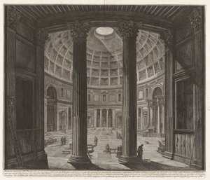 Vue intérieure du Panthéon