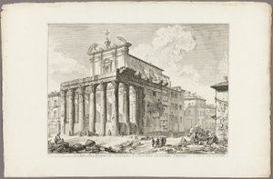 Vue du Temple d
