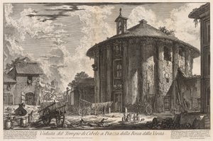 Vues de Rome : Temple de Cybèle