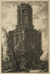 Vues de Rome : Le Tombeau, appelé La Connocchia - Giovanni Battista Piranesi