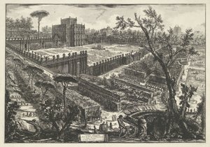 Villa Doria Pamphili à Rome - Giovanni Battista Piranesi