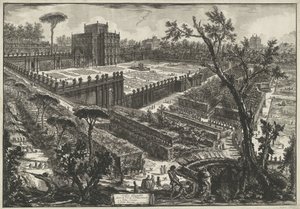 Villa Doria Pamphili à Rome - Giovanni Battista Piranesi