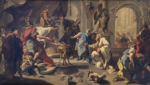 Hannibal jurant une inimitié éternelle aux Romains, c.1723 - Giovanni Battista Pittoni