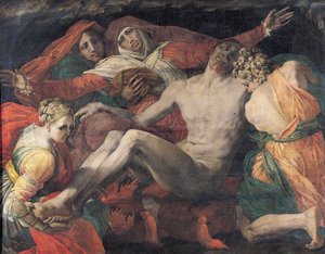 Pietà, 1530-35 - Giovanni Battista Rosso Fiorentino