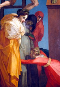 La Descente de Croix (détail) - Giovanni Battista Rosso Fiorentino