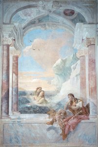 Achille consolé par sa mère, Thétis, de 