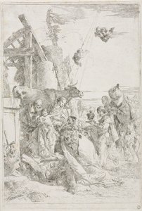 Adoration des mages - Giovanni Battista Tiepolo