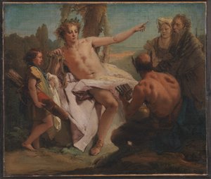Apollon et Marsyas - Giovanni Battista Tiepolo
